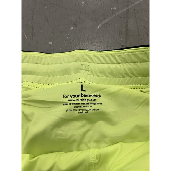 Birddogs Boom For Your Boomstick Men's Brief Lined Joggers Size L Navy Blue Golf - Picture 5 of 6